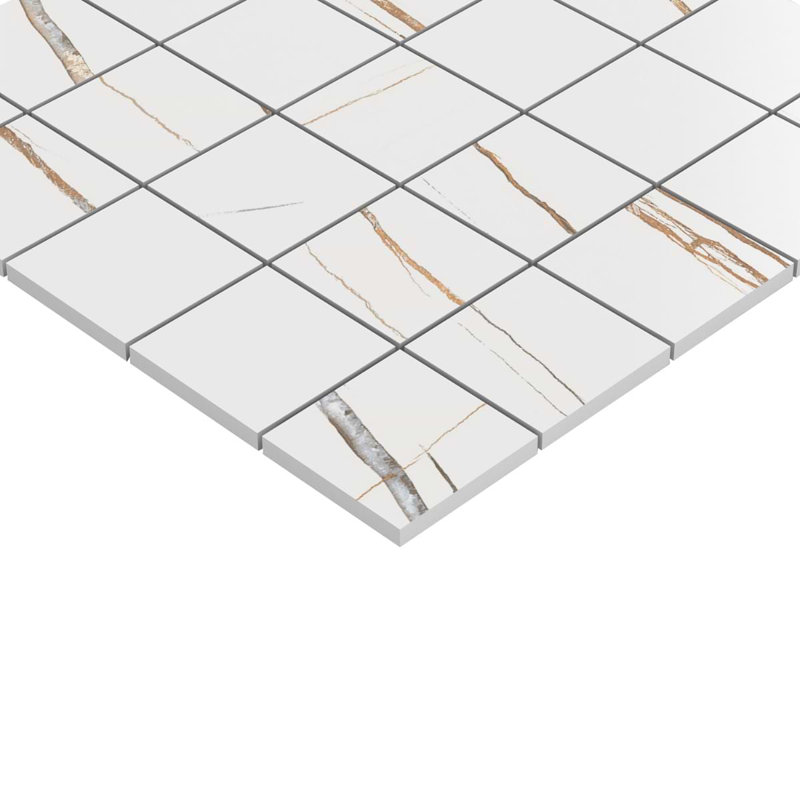 Minera 12x12 Matte Marble Look Mosaic Tile