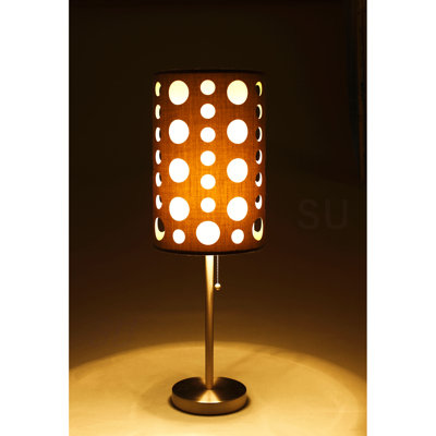 Lampe de table rétro grise 30 "