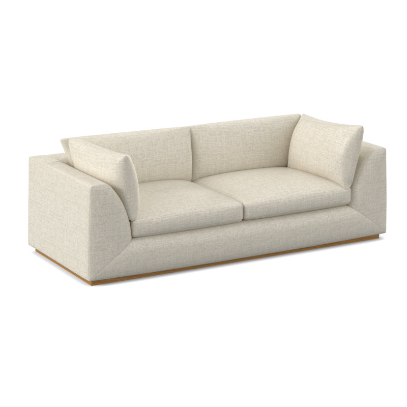 Big Sur Sofa, Amber, Filigree Ivory 100% Polyester