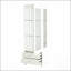 Vitrine autoportante de 71 pouces avec porte vitrée et plafonnier, tablettes réglables pour un rangement polyvalent dans le salon, la cuisine, le bar et la salle à manger