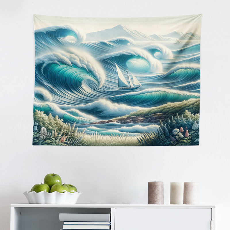 Microfiber Tapestry, 30" H x 45" W