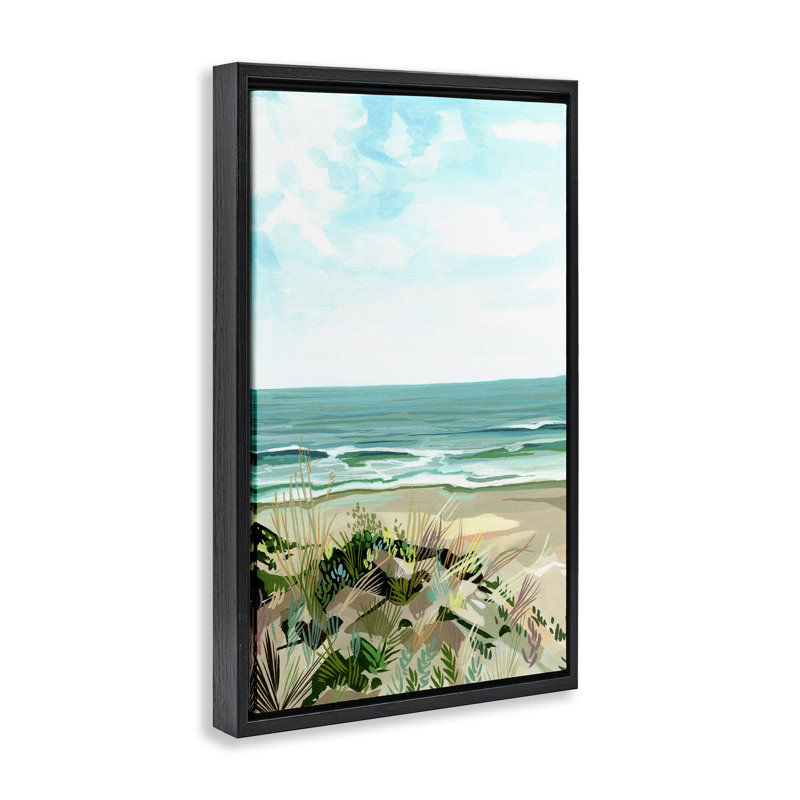 Cadre flottant Modern, Cadre flottant noir de jais, H 25 po x l 17 po