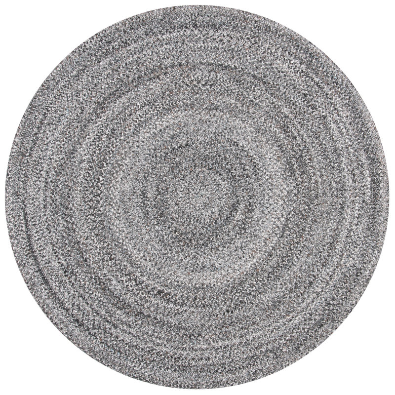 Wallner Hand Woven Performance Rug, Round 5'