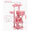 Plush Ladder Sisal Scratching Cat Tree