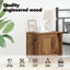 Bedside Cabinet With 44 X 34.5 X 45 Cm Engineered Wood-1413377922