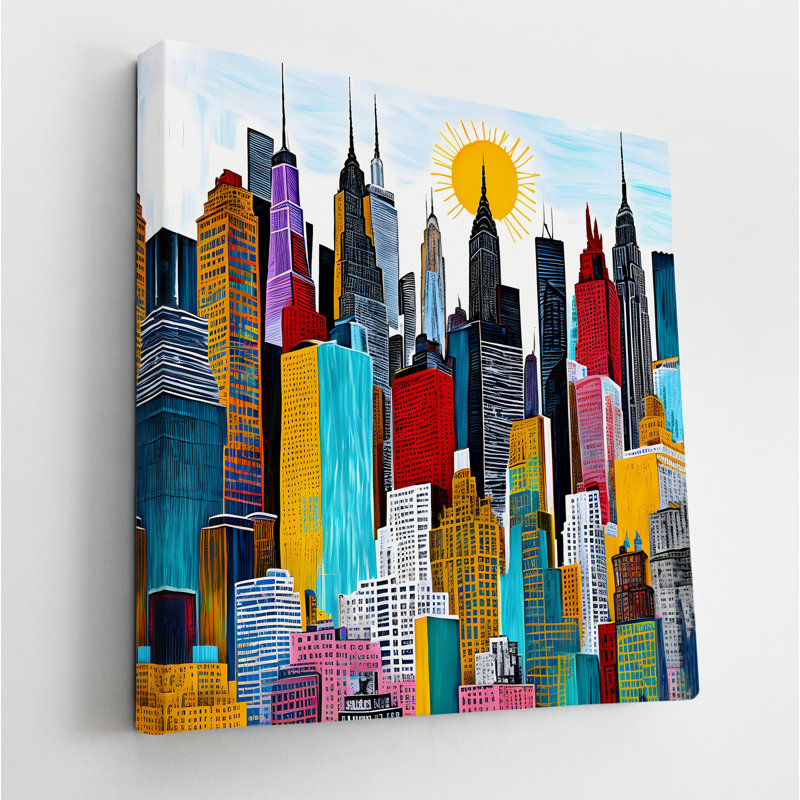 Metropolitan Sunshine II, 48" H x 48" W