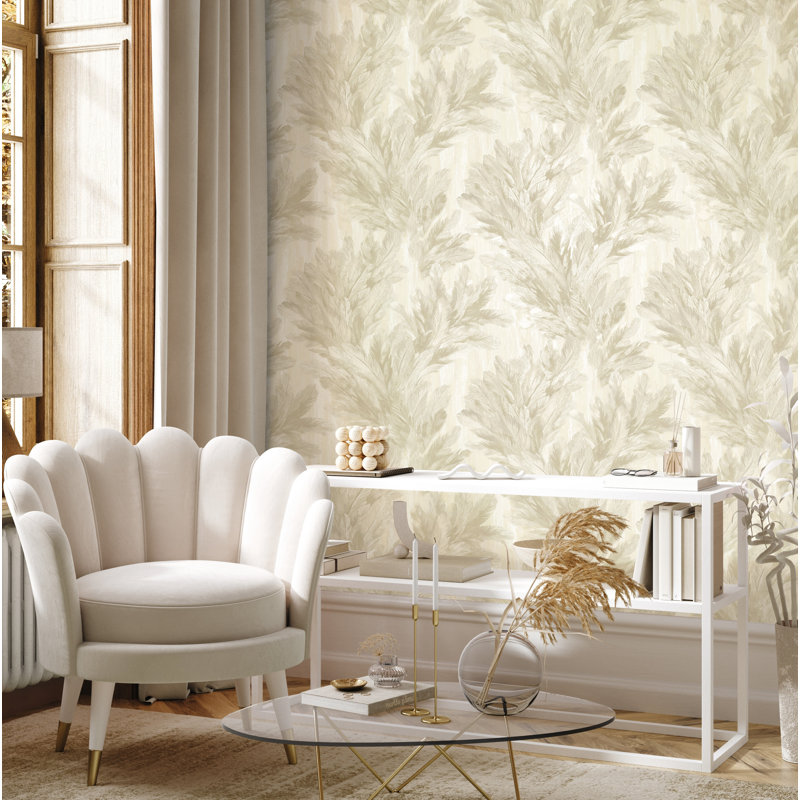 10m x 53cm Wallpaper Roll, Cream