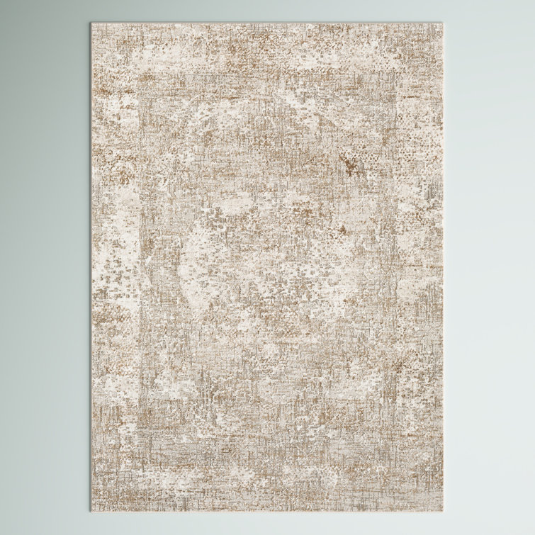 Tapis oriental rouille / beige Lemaire