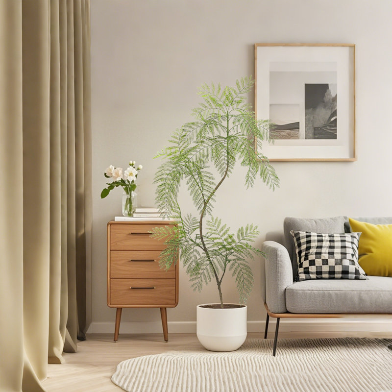 Faux Tree, 170cm H x 15cm W x 15cm D