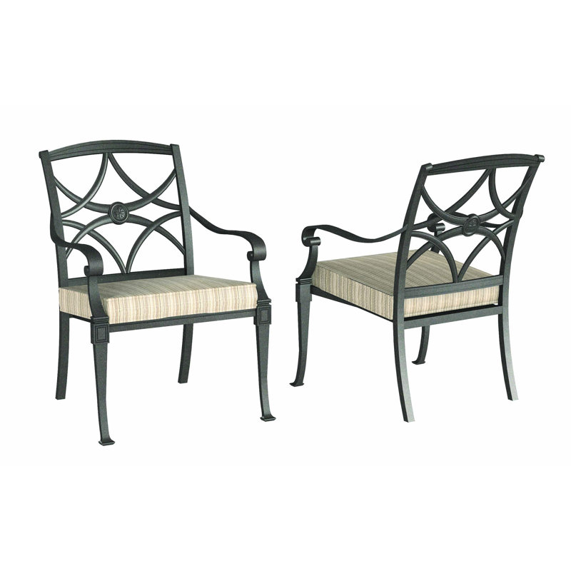 Wiltshire Outdoor Dining Armchair, Graphite