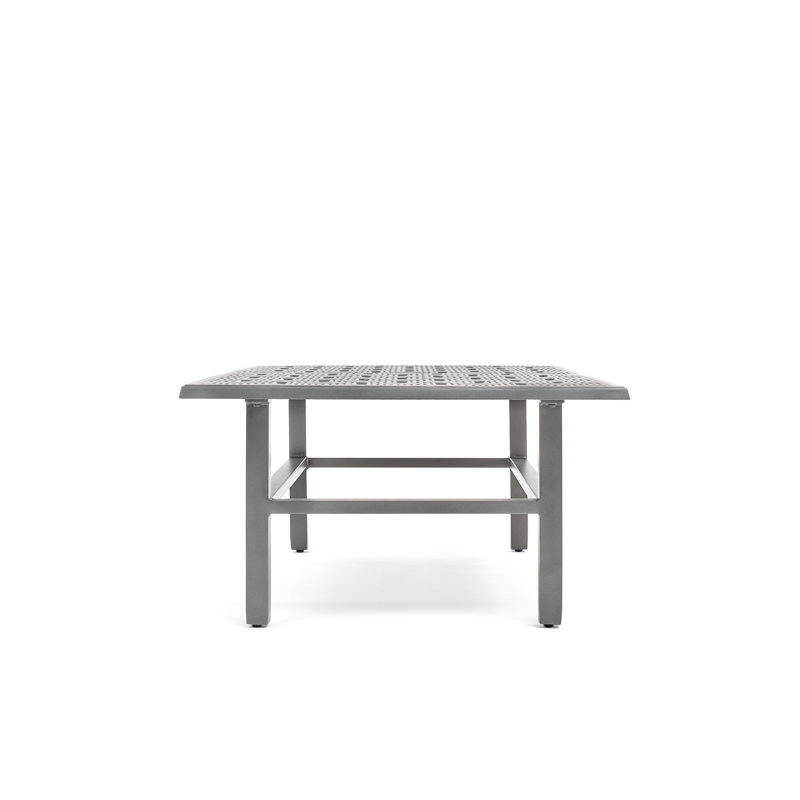 Merge Tables Outdoor Coffee Table, Weathered Teak