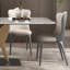 Ensemble de table de salle à manger rectangulaire de luxe de style italien-107335451