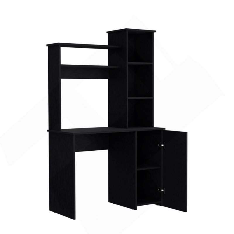 Bureau d'ordinateur Dumas, bureau, noir