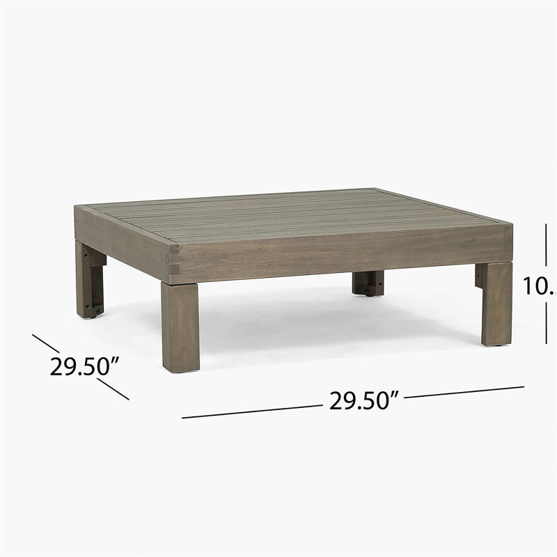 OANA LEFT CORNER BENCH AND COFFEE TABLE, WHITE