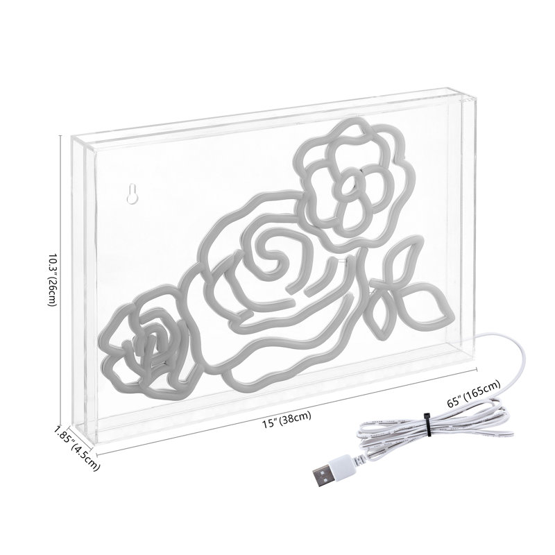 Gailanne 10.3'' Novelty & Humor Themed LED Neon Sign
