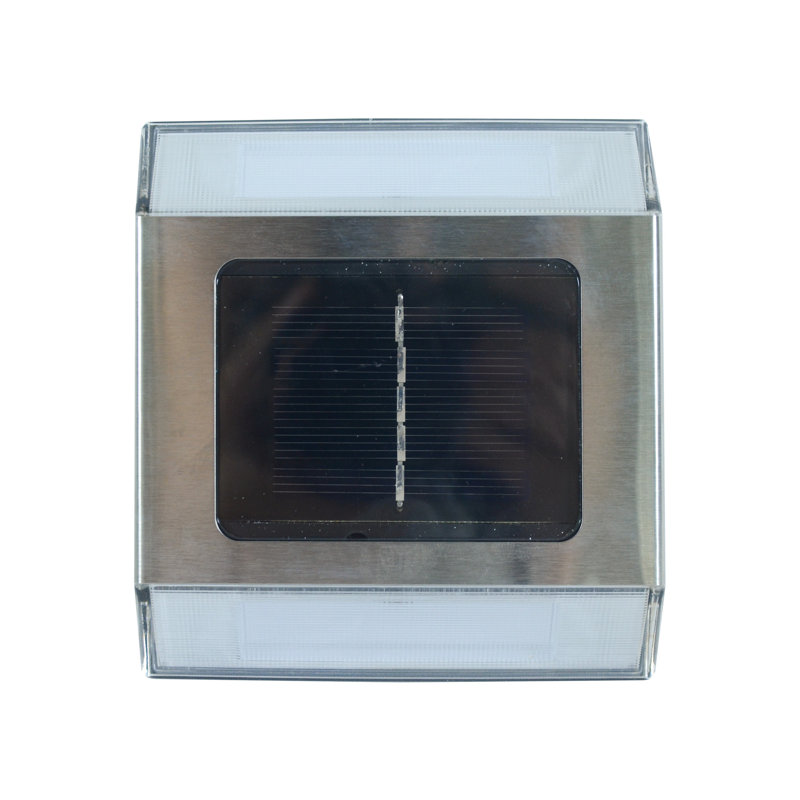 Stainless Steel Solar Powered Integrated LED Pathway Light Pack