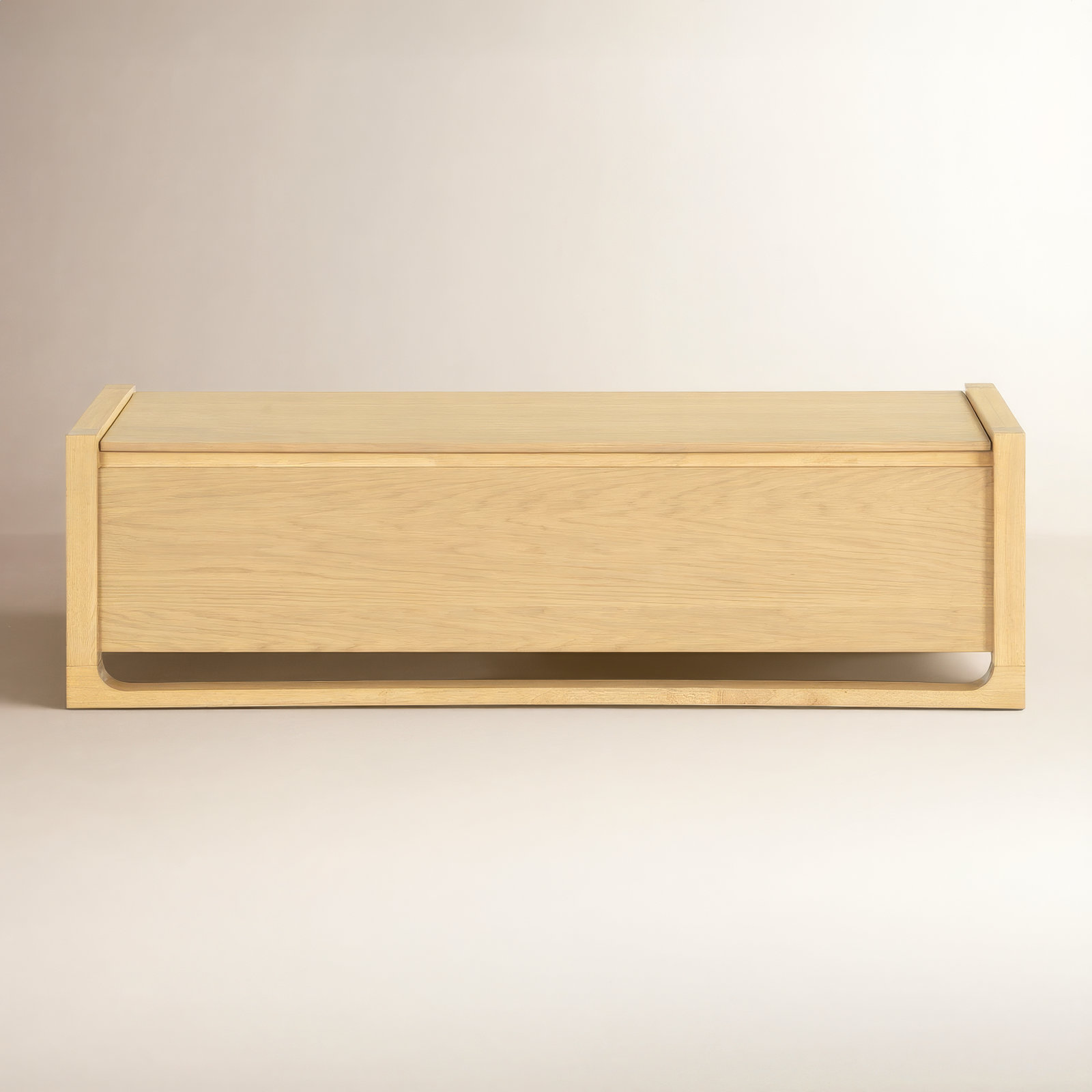 60" Bedroom Bench, Natural