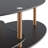 Mollen Oval Glass Top Coffee Table-782697178