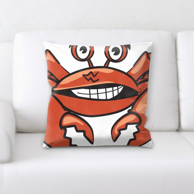 Crab _ Throw Pillow