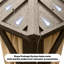 12 pi. L 8 pi. D Pavillon de jardin en aluminium avec toit double en pente-137445168
