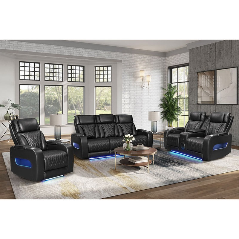 Canapé, causeuse et fauteuil S2024 Skyline, Beige