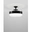 Futura Ceiling Lamp G Amber Brass Matt Black 1 E26 Ul-730153287-730153289
