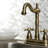 Kingston Brass Heritage Two-Handle 2-Hole Deck Mount Bar Faucet-29534384