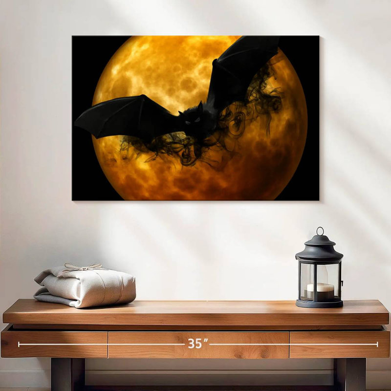 Hitzel Demon Bat, 26" H x 39" W