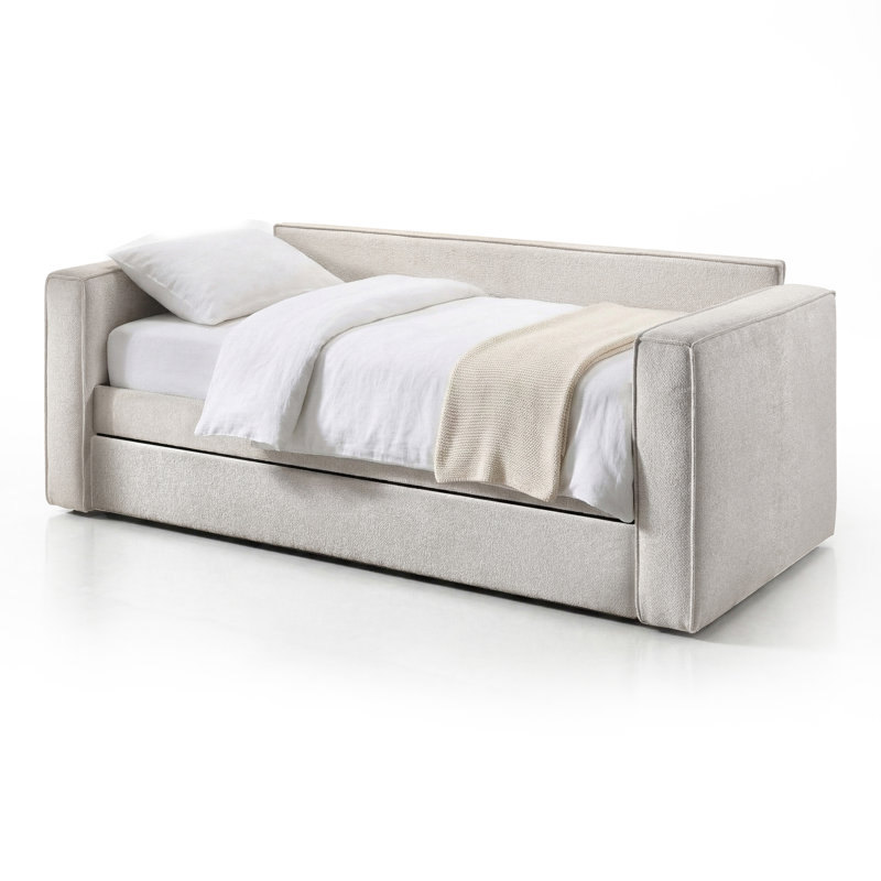 Lit de jour avec couchette Clarisabel, White