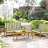 48" X 24" Waterproof Outdoor Loveseat Cushion Set, Patio Furniture Replacement-1185496525