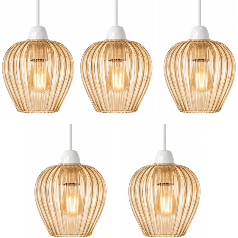 14 cm H Tulip Glass Lamp Shade