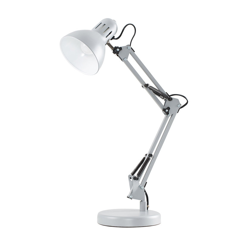 Shaina Metal Desk Lamp, Cool Grey, Yes
