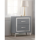 Maxo 2-drawer Wood Nightstand