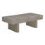 3Pc Table basse de style contemporain 2X Tables de bout Mobilier de salon en bois