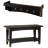 Ajwad 36"W Cottage Beach House Design Wall Mounted Coat Rack and Bench Set with Storage-884106918