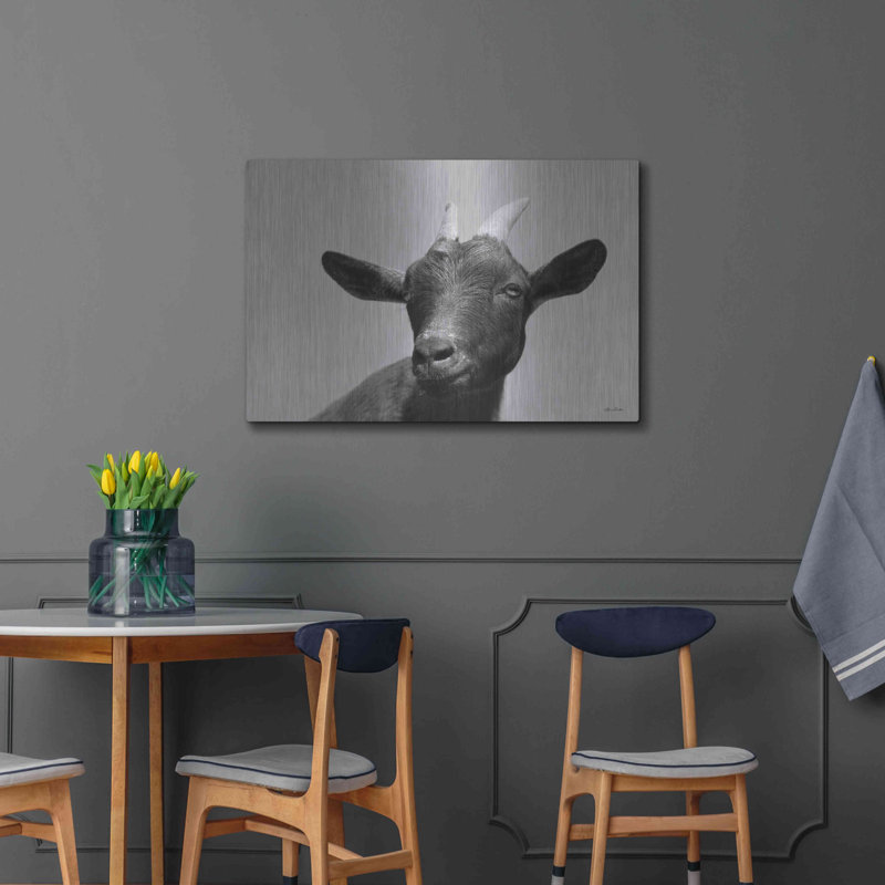 «Lake Tobias Goat I» par Lori Deiter, H 24 po x l 36 po