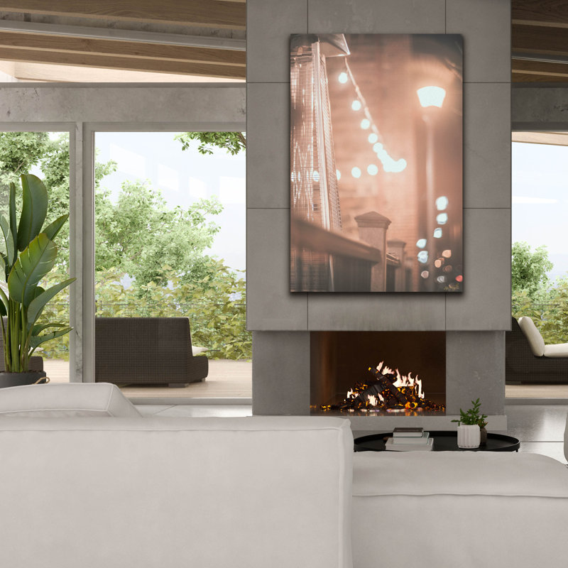 Toile murale épique «Bokeh Haze Cafe» par Life BeautifuLEE, 40 po x 60 po