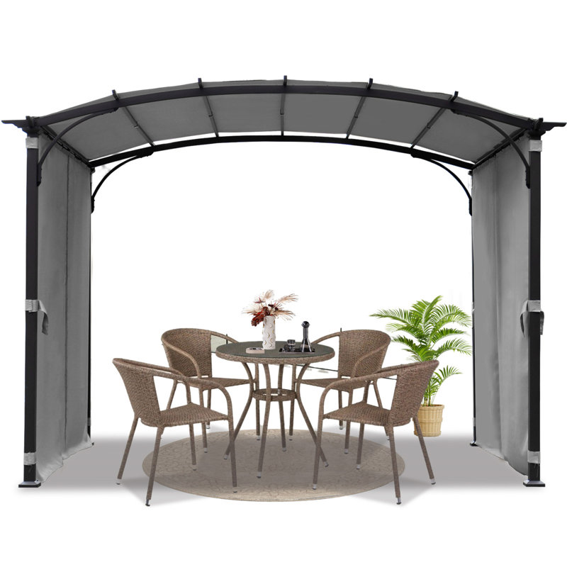 Arched Gazebo, Gray