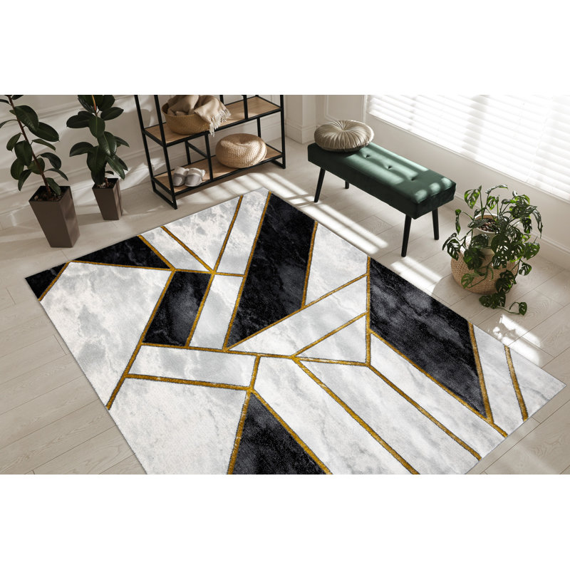 Robesonia Geometric Area Rug, Rectangle 240 x 330cm