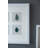 S/2 15.57X1.2X15.7" Shadow Box Wall Décor