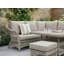 Cotswold Wicker Mini Corner with Height Adjust Table