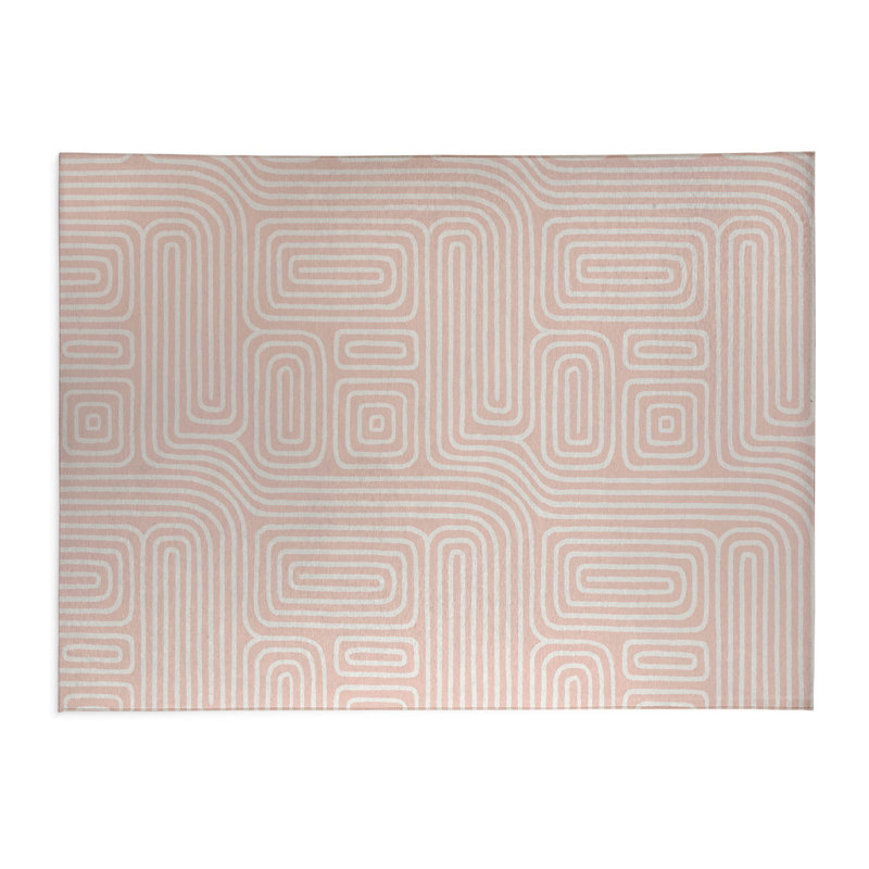 Paillasson Timeless Walk, Rose, L 48 po x L 72 po
