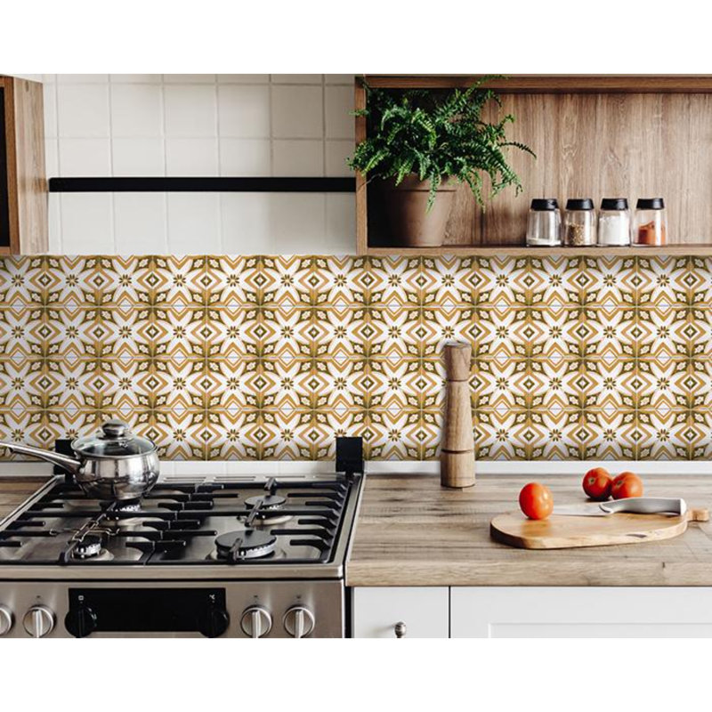 Adhésif décoratif carreaux, 6 po x 6 po