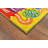 DC Super Hero Hopscotch Girls Number Educational Learning Game Non Slip Kids Rug Classroom Playroom