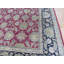 Tapis de zone en laine 8 pi 10 po x 9 pi 2 po one-of-kind à la main noué la bourgogne Bearfield