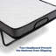 Bellas Metal Bed with Mattress