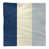 Navy Blue/Cream/Metallic Silver
