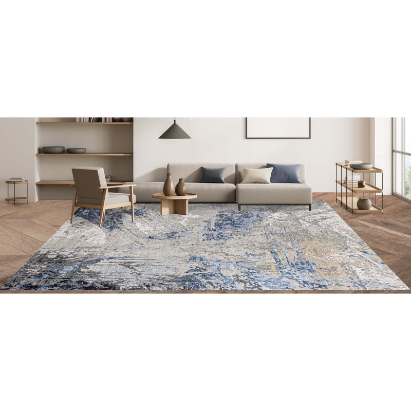 Abstract Area Rug, Rectangle 15' x 25'
