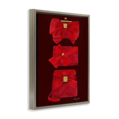 Cadre flottant Ruby Red Clutches, conception de Hillary Holt