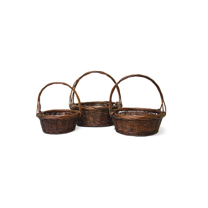 Rosalind Wheeler Wicker Box, 4.5" H x 10.5" W x 10.5" D